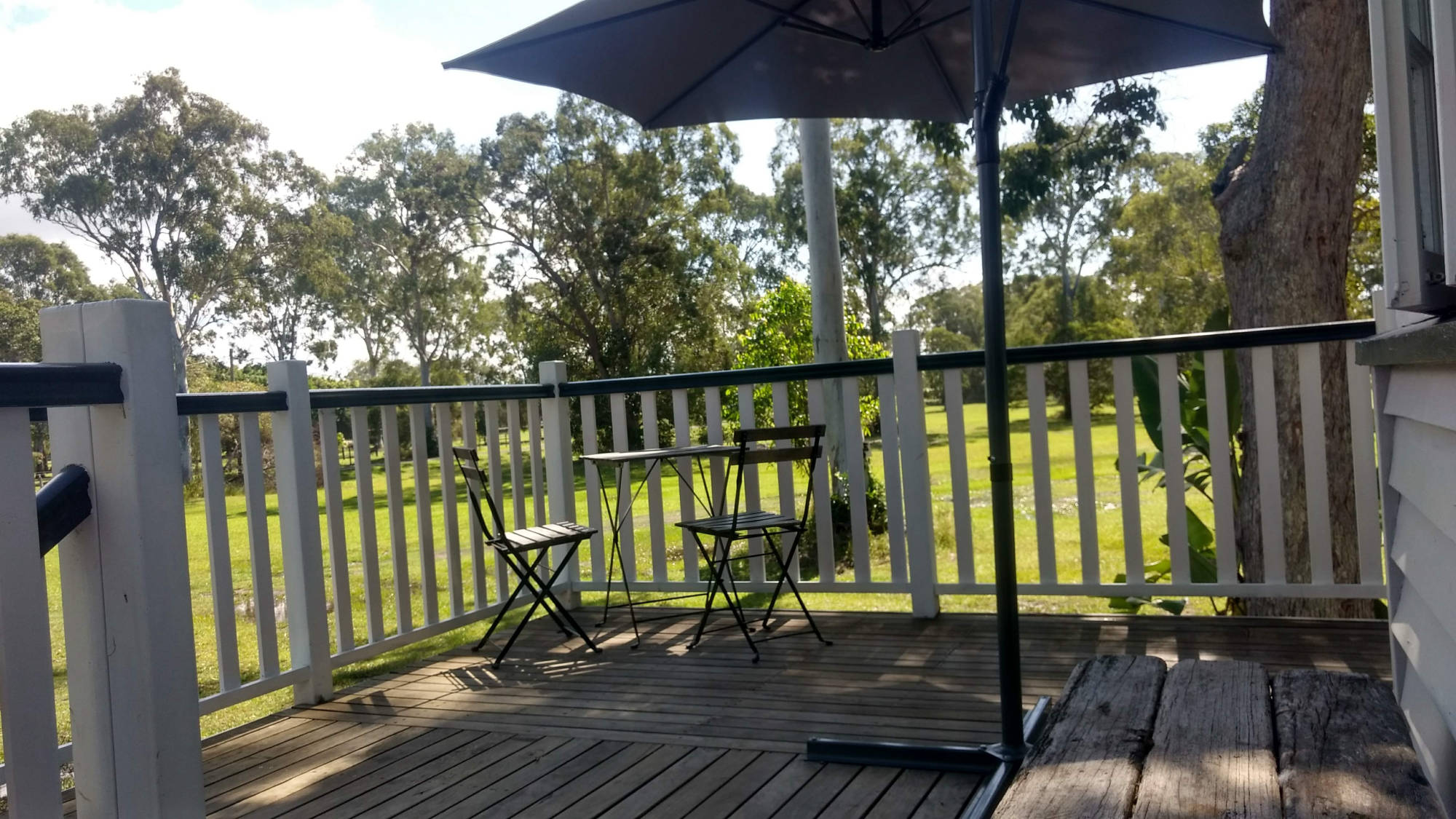 Front deck