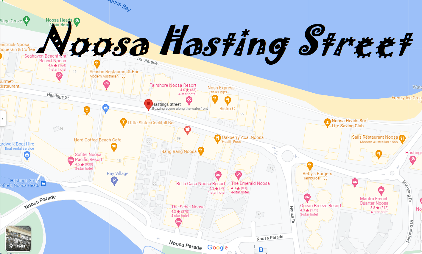 Hasting Street Noosa