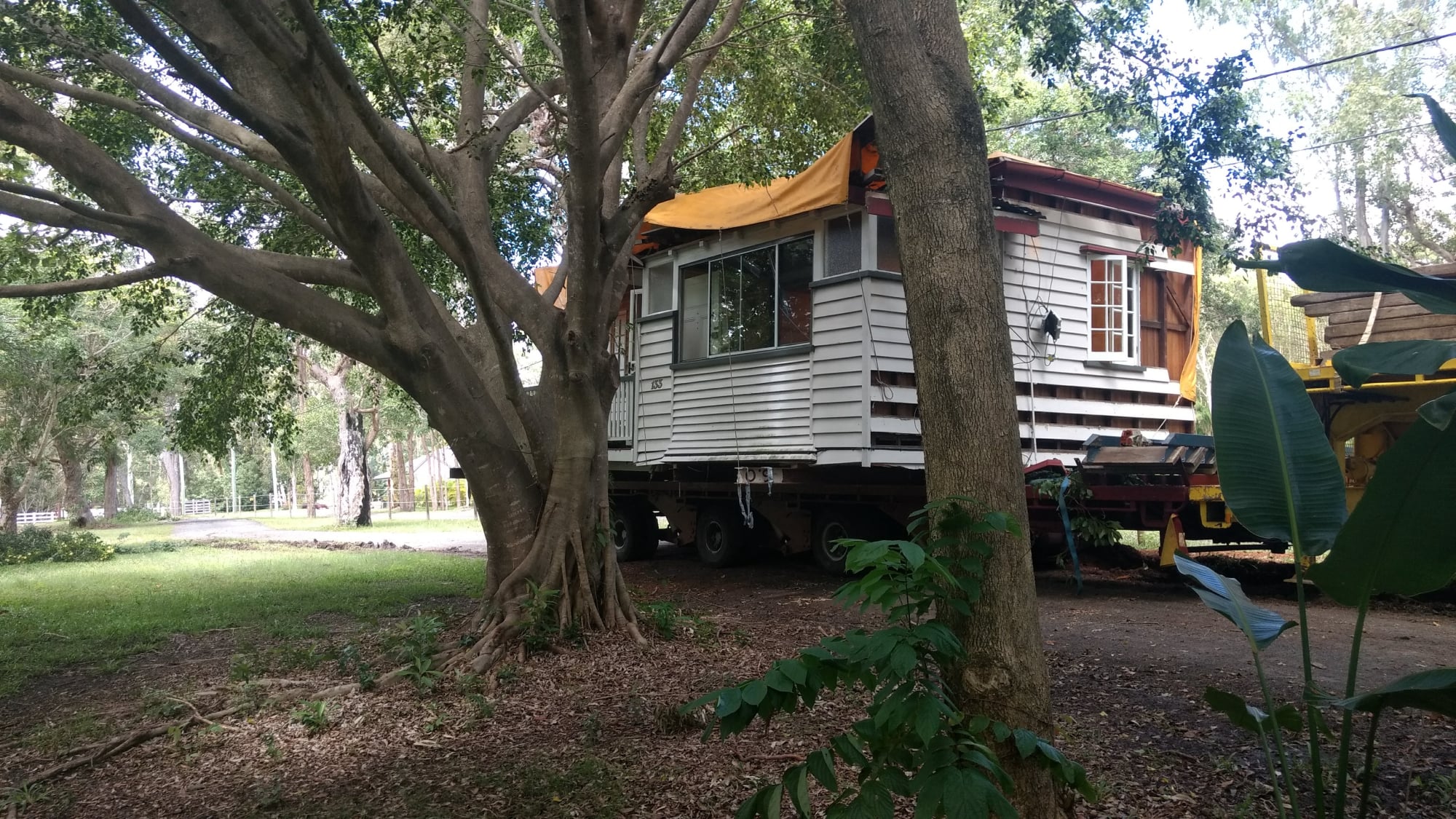 Moving the cottage